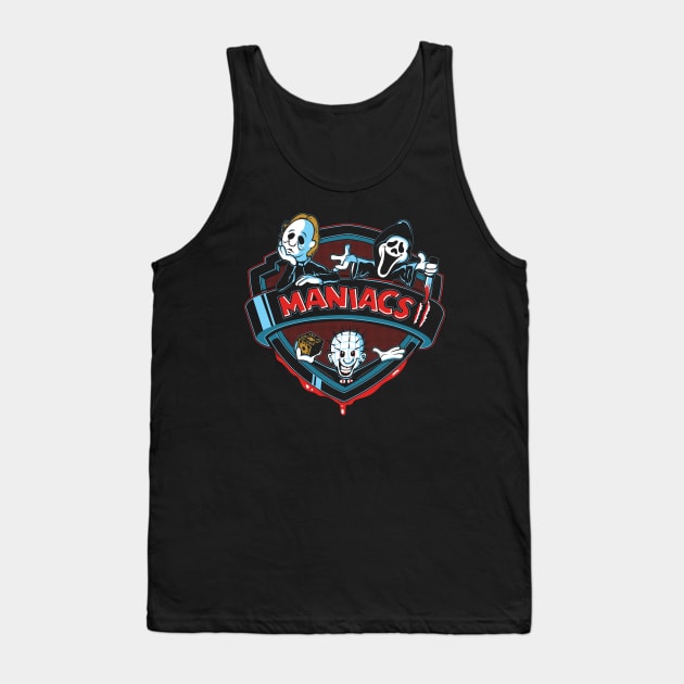 Maniacs 2 Tank Top by Ratigan